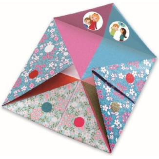 Origami salero flores DJECO