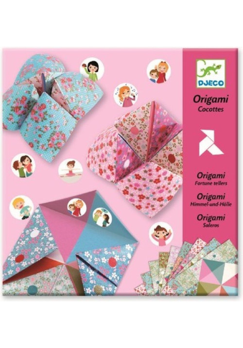 Origami salero flores DJECO