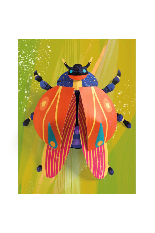 Papel creativo insectos DJECO