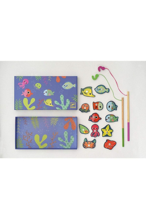 Juego pesca coloreada DJECO