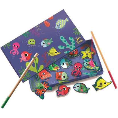 Juego pesca coloreada DJECO