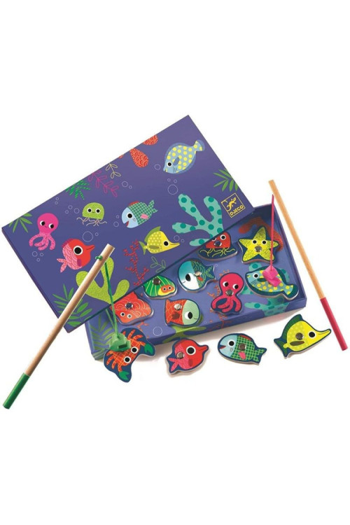 Juego pesca coloreada DJECO