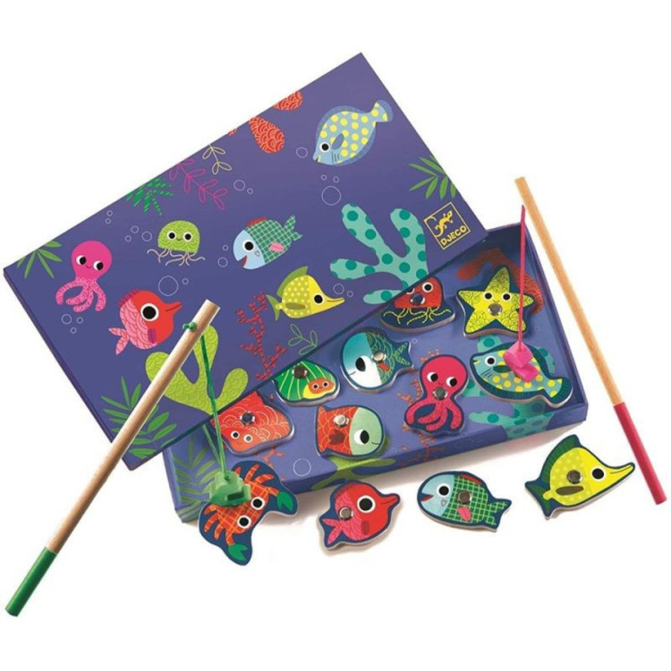Juego pesca coloreada DJECO