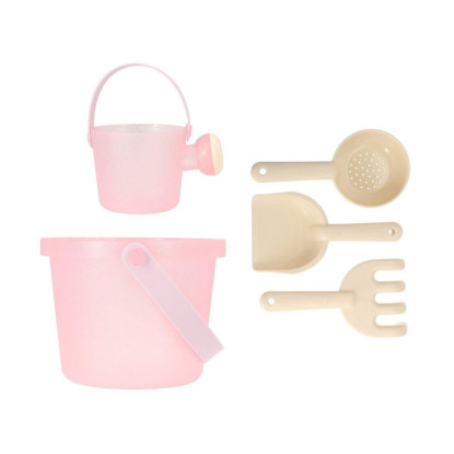 Set juguetes playa cubo glitter MONNEKA