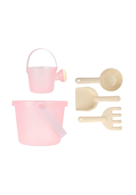 Set juguetes playa cubo glitter MONNEKA