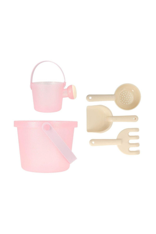 Set juguetes playa cubo glitter MONNEKA