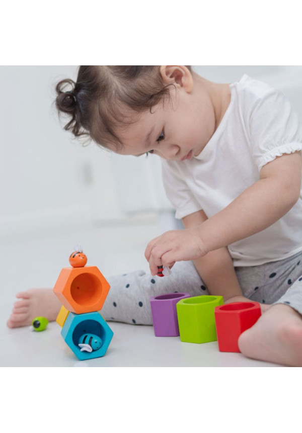 Abejas en la colmena PLANTOYS