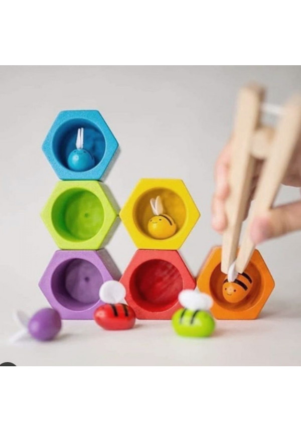 Abejas en la colmena PLANTOYS