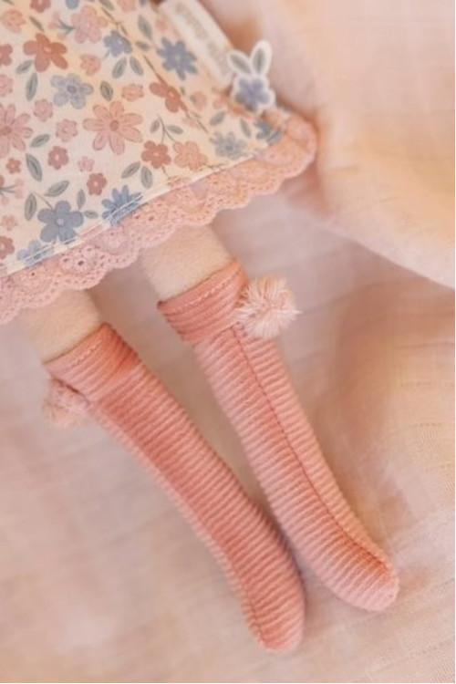 Muñeca de tela blandita 35 cm Rosa LITTLE DUTCH