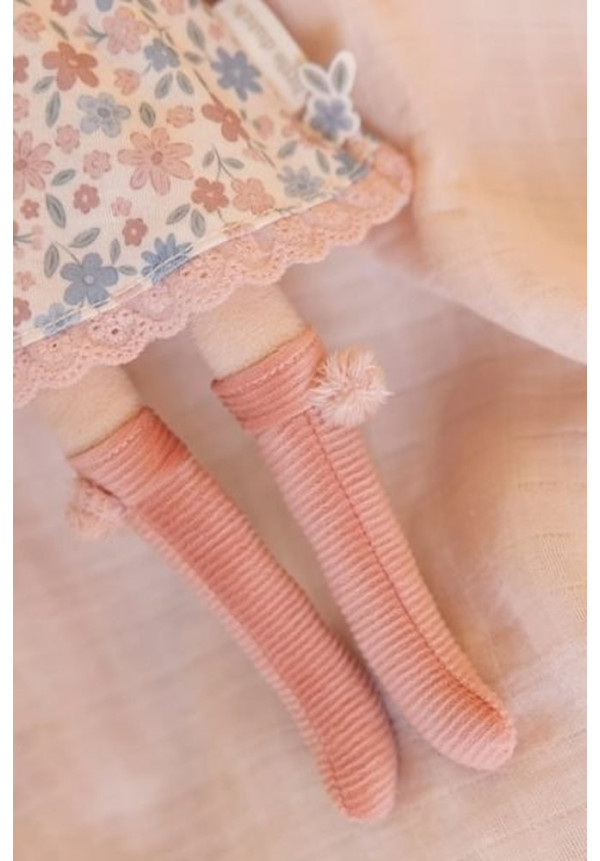 Muñeca de tela blandita 35 cm Rosa LITTLE DUTCH