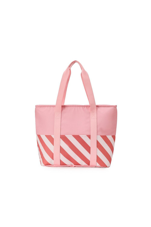 Bolso Tote Nevera Stripes Bloom & Blush MONNEKA