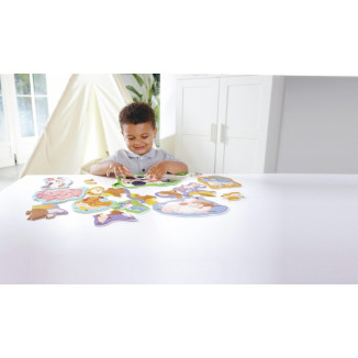 Rompecabezas de amigos de la granja