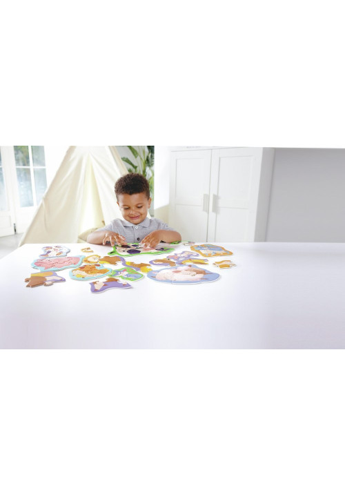 Rompecabezas de amigos de la granja