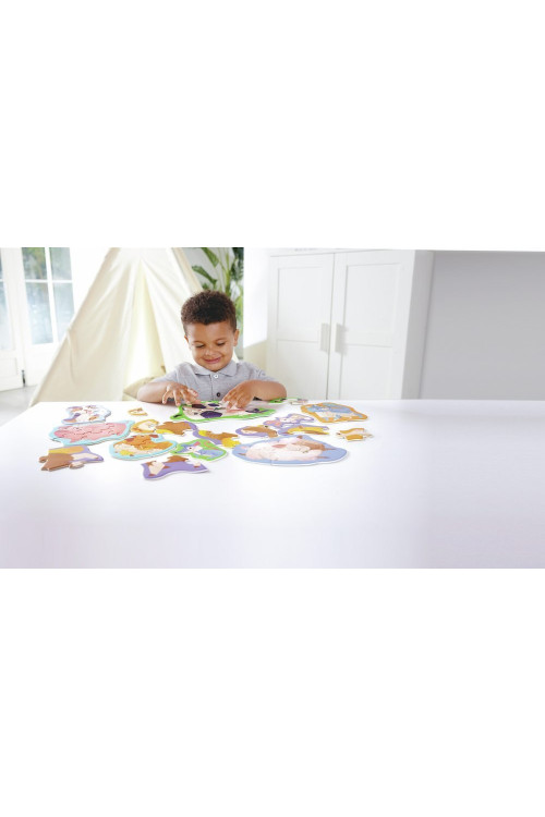 Rompecabezas de amigos de la granja