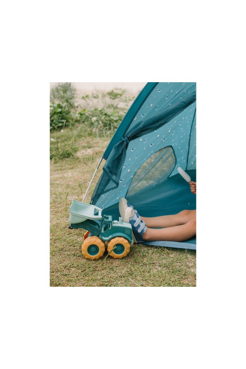 Excavadora verde MONNEKA 