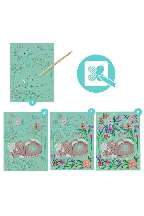 Cuadros para rascar Encuentros DJECO