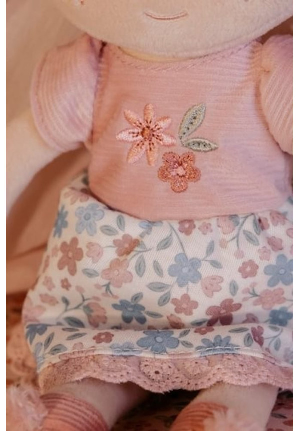 Muñeca de tela blandita 35 cm Rosa LITTLE DUTCH