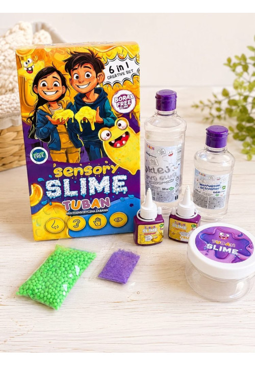 Slime Sensory 6 en 1 TUBAN