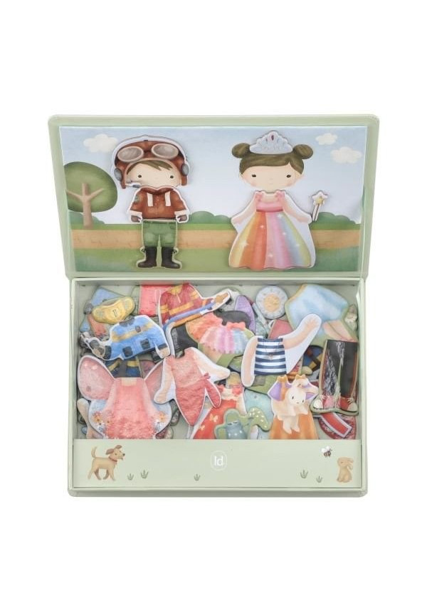 Juego Magnetico Viste Jim y Rosa LITTLE DUTCH