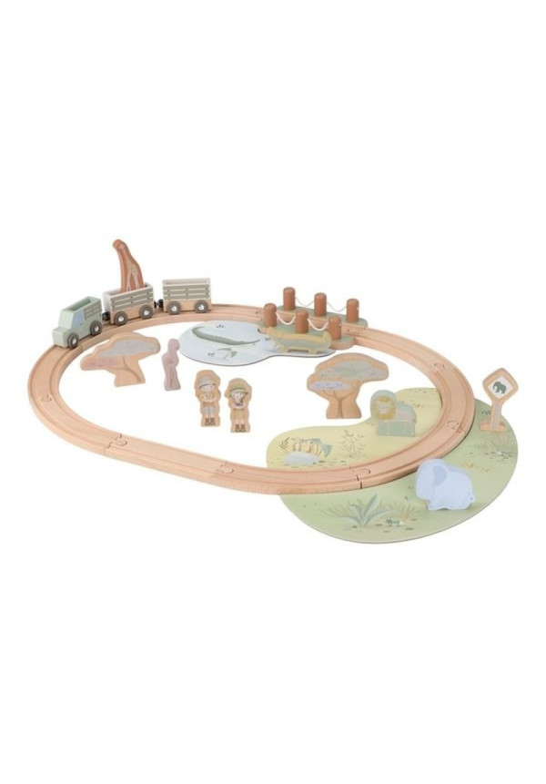 Sistema de tren Safari Friends LITTLE DUTCH