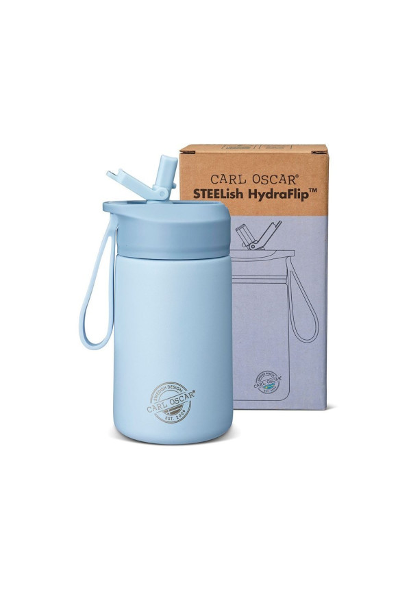 Botella de Acero Steel Hydraflip 400ml Azul