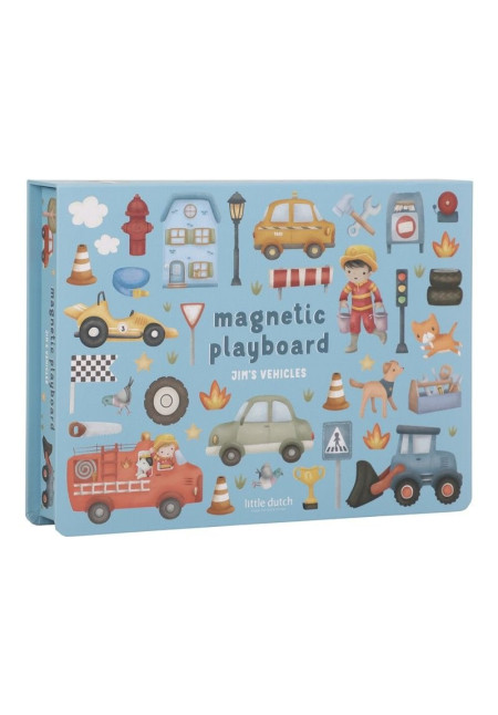 Juego Magnetico Vehiculos LITTLE DUTCH