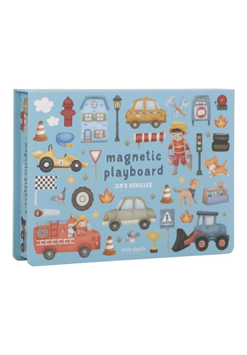 Juego Magnetico Vehiculos LITTLE DUTCH