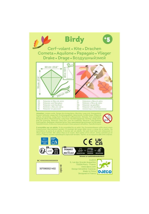Cometa Birdy DJECO