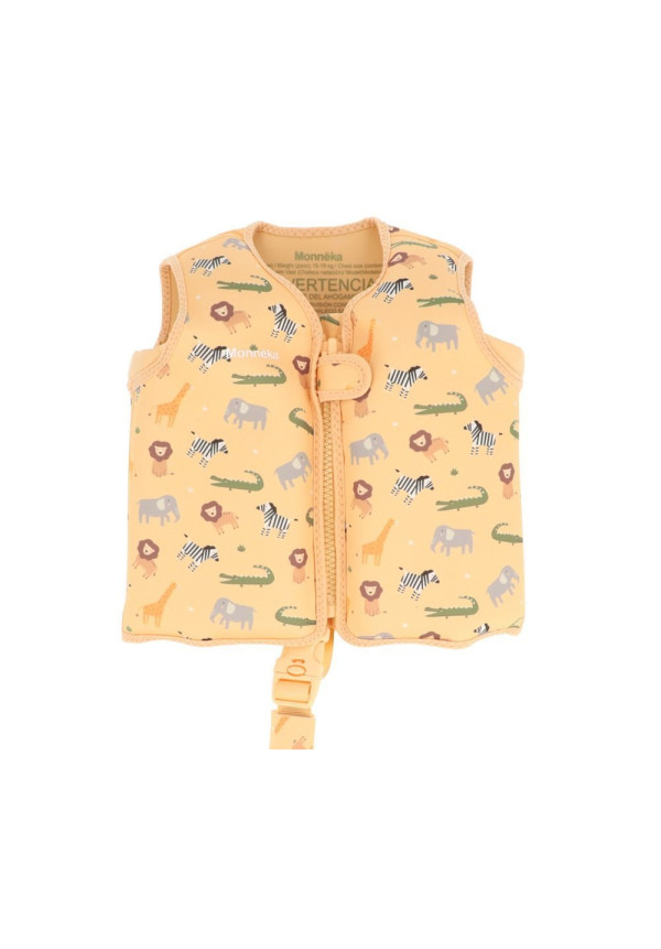 Chaleco Flotador Aprendizaje Wild Animals MONNEKA