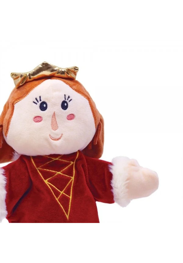 Marionetas de doble cara Rey - Reina 25 cm SVOORA
