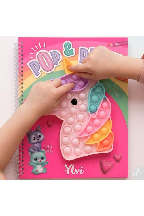 Ylvi Pop Paint libro para colorear BY DEPESCHE