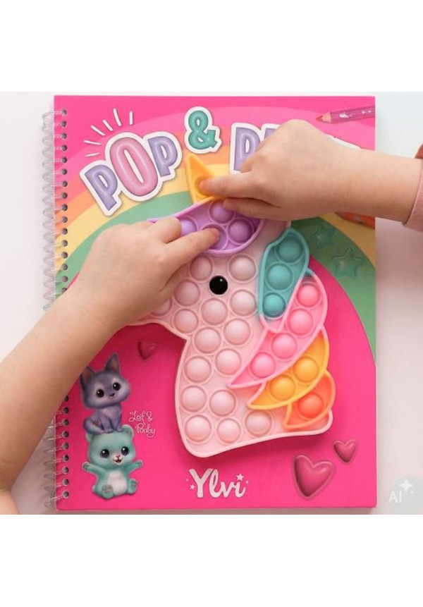 Ylvi Pop Paint libro para colorear BY DEPESCHE