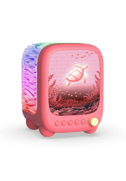 Lámpara Altavoz Proyector WAVY - Rosa MOB