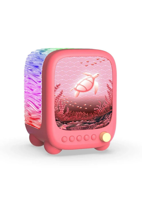 Lámpara Altavoz Proyector WAVY - Rosa MOB
