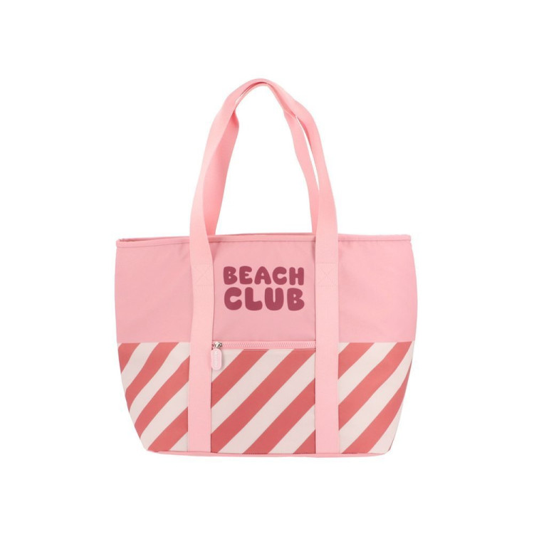 Bolso Tote Nevera Stripes Bloom & Blush MONNEKA