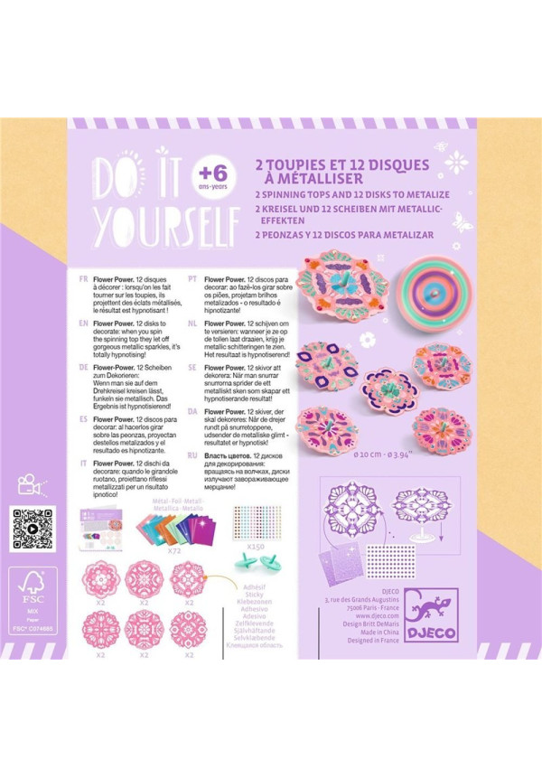 DIY Flower Power DJECO