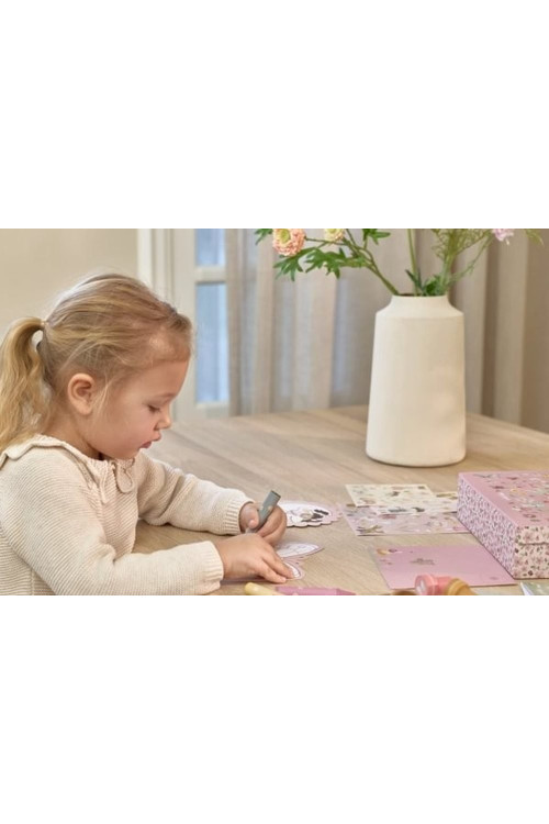 Maleta de creatividad  Rosa Fairy LITTLE DUTCH