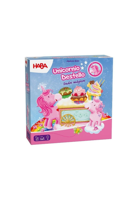 Unicornio Destello– Dados Mágicos HABA