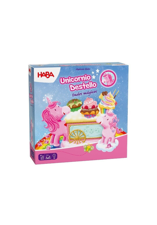 Unicornio Destello– Dados Mágicos HABA