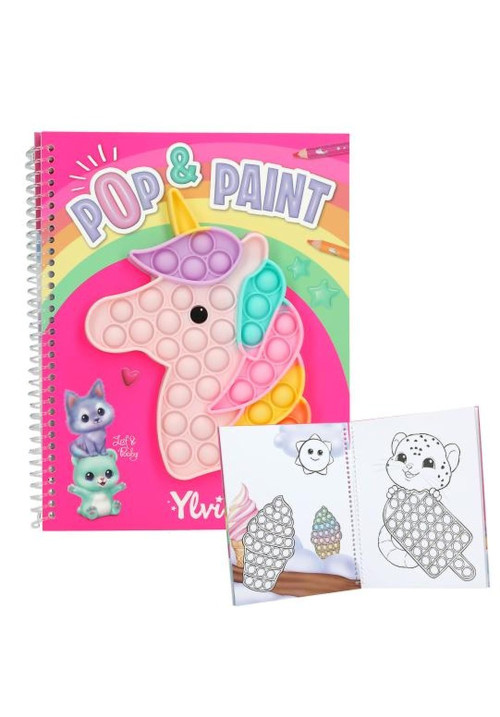 Ylvi Pop Paint libro para colorear BY DEPESCHE