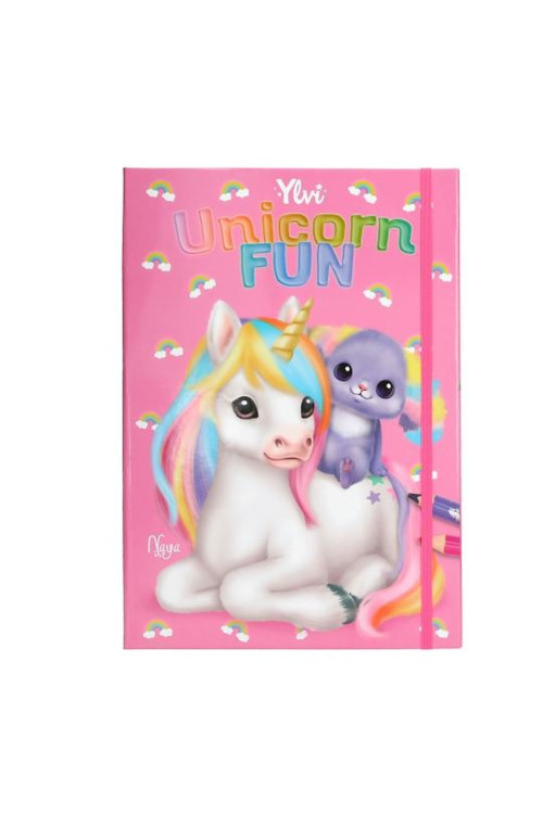 Ylvi Unicorn libro de colorear Fun BY DEPESCHE