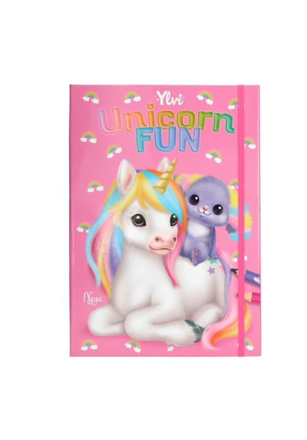Libro colorear Ylvi unicorn Fun BY DEPESCHE