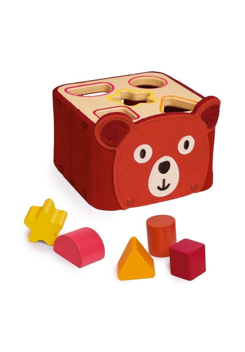 Baby color SoftiShape Clasificador de formas DJECO
