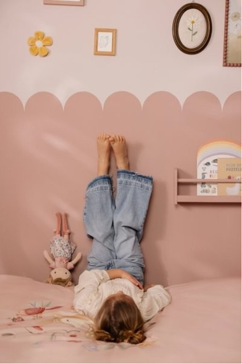 Muñeca de tela blandita 35 cm Rosa LITTLE DUTCH