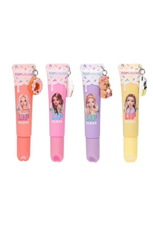 brillo de labios con colgante CANDY GLAM Top Model BY DEPESCHE