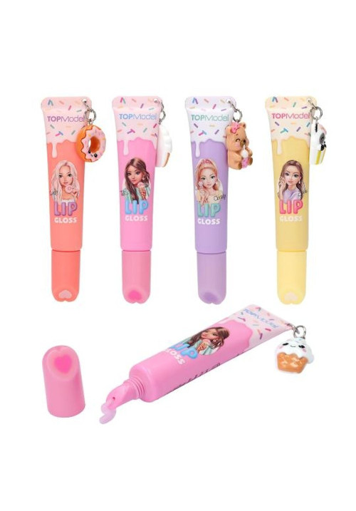 brillo de labios con colgante CANDY GLAM Top Model BY DEPESCHE