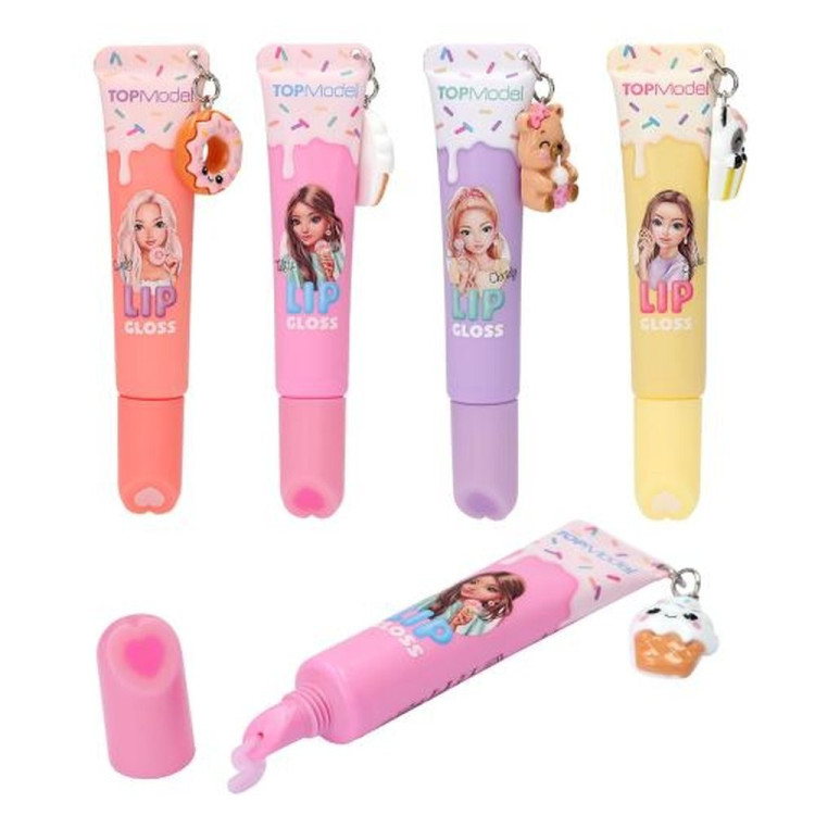 brillo de labios con colgante CANDY GLAM Top Model BY DEPESCHE