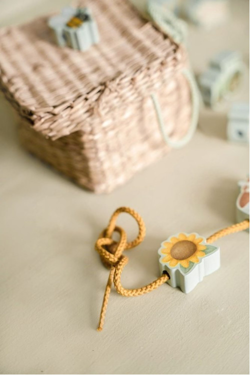 Figuras de madera para enlazar granja LITTLE DUTCH