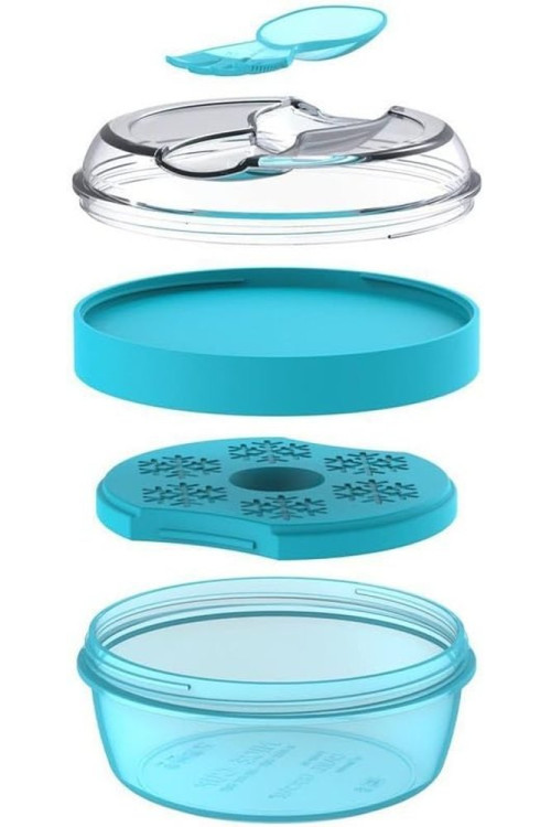 Caja Almuerzo con Tapa Refrigerante varios colores CARL OSCAR