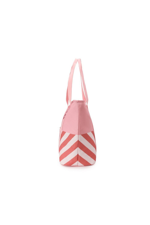 Bolso Tote Nevera Stripes Bloom & Blush MONNEKA